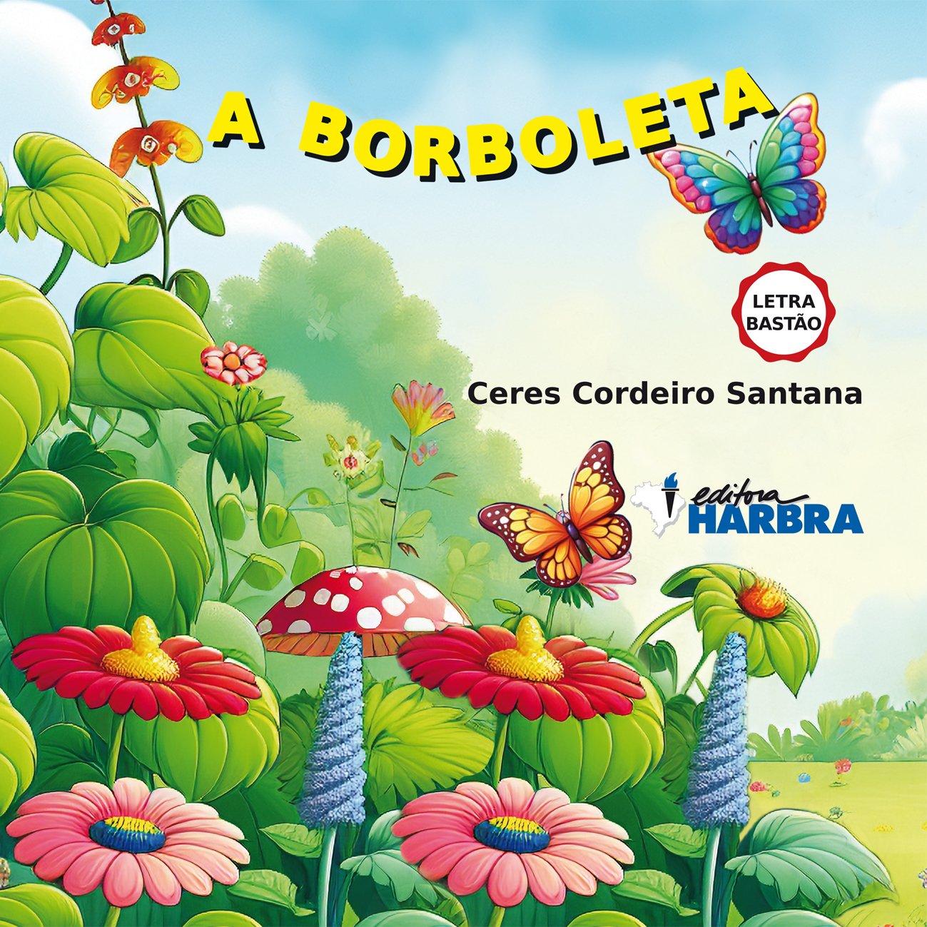 A Borboleta - LETRA BASTÃO