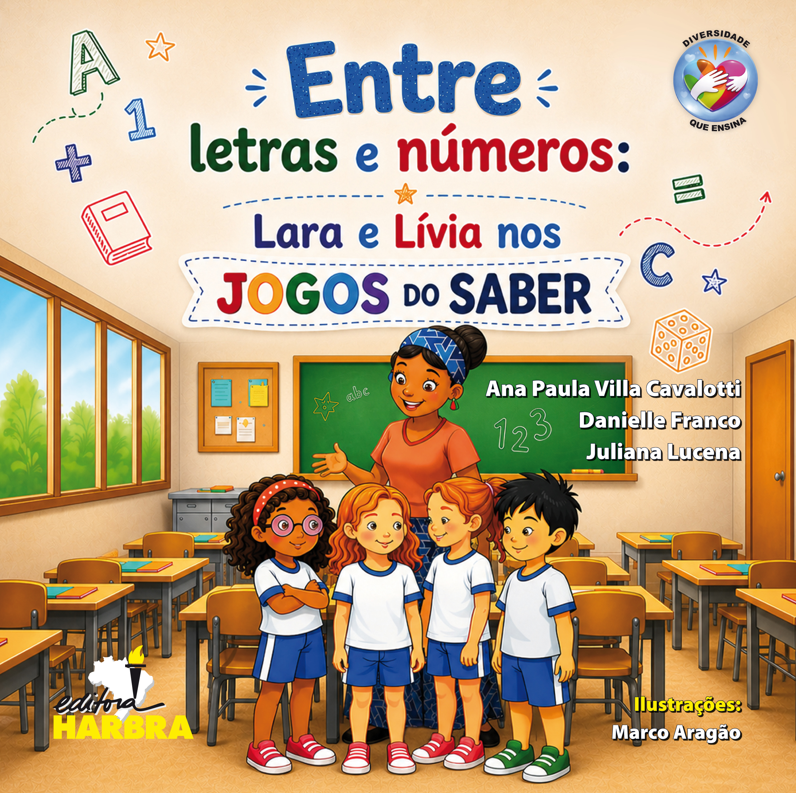 ENTRE LETRAS E NÚMEROS – Lara e Lívia nos Jogos do Saber